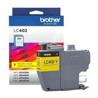 CARTUCHO BROTHER LC402Y AMARILLO, RENDIMIENTO 550 PAGINAS CARTUCHO BROTHER LC402Y AMARILLO, RENDIMIENTO 550 PAGINAS